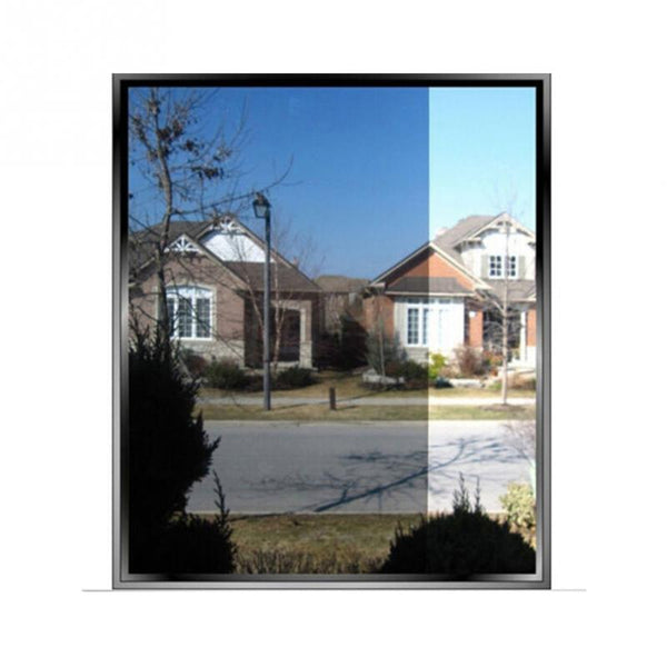 Window Glass Film One Way Mirror Silver Insulation