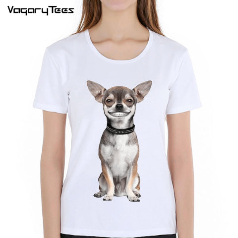 Cute 3D Dog Print T-Shir